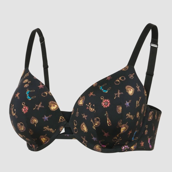 savage x font microfiber t-shirt bra 38dd - Picture 1 of 9